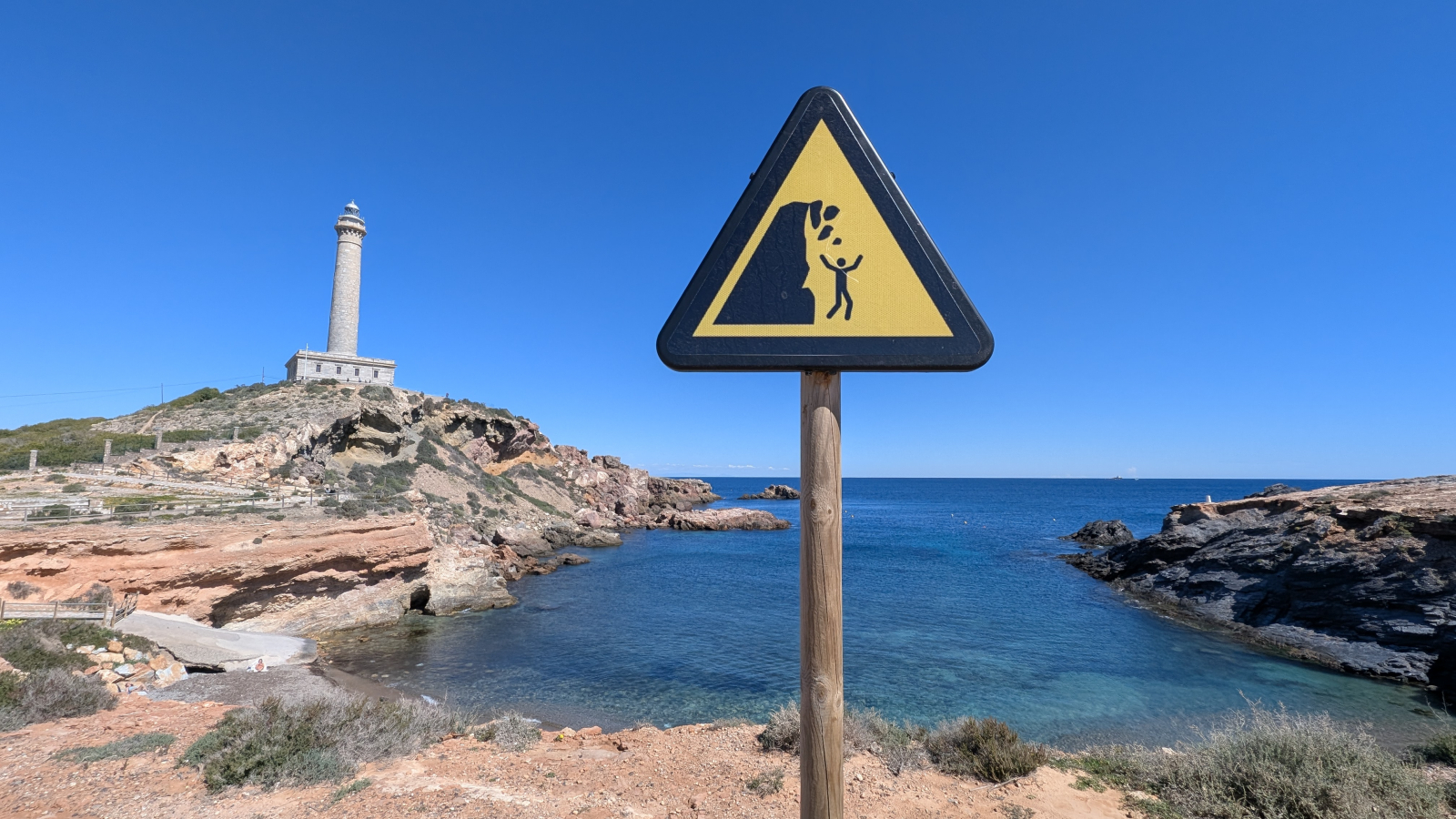 Cabo de Palos s úžasnými výhledy.